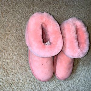 PINK UGGs (never worn)